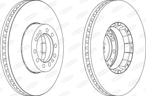 Beral BCR134A - Jarrulevy parts5.com