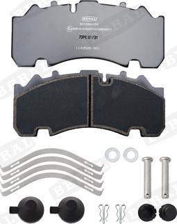 Beral BCV29263TK - Brake Pad Set, disc brake parts5.com