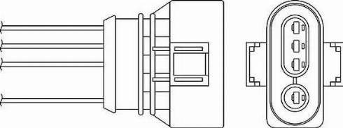 BorgWarner (BERU) OZH022 - Sonda Lambda parts5.com