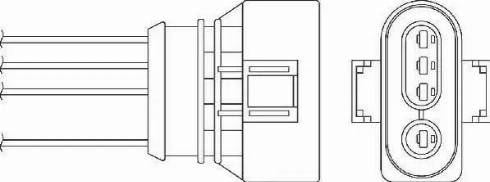 BorgWarner (BERU) OZH150 - Sonda Lambda parts5.com