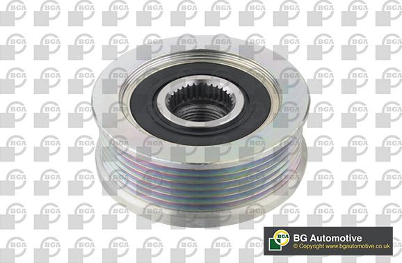 BGA DC2210 - Pulley, alternator, freewheel clutch parts5.com