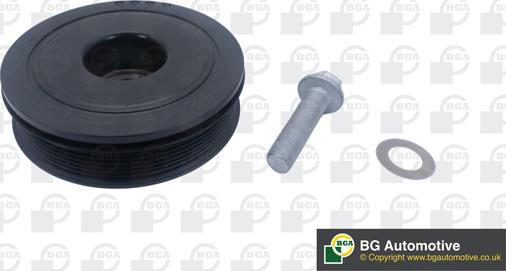 BGA DP1202K - Ремъчна шайба, колянов вал parts5.com