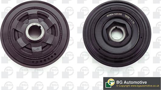 BGA DP2510 - Belt Pulley, crankshaft parts5.com