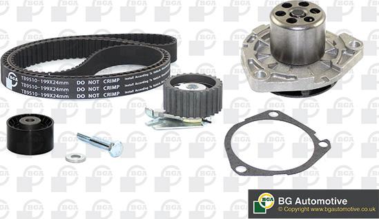 BGA TB9510CPK - Set pompa apa + curea dintata parts5.com