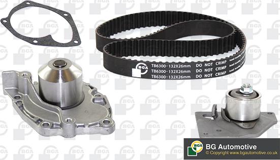 BGA TB6300CPK - Vízpumpa + fogasszíj készlet parts5.com