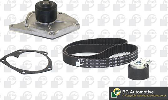 BGA TB7320CPK - Set pompa apa + curea dintata parts5.com