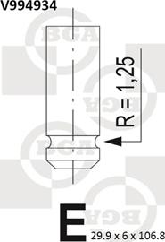 BGA V994934 - Izlazni ventil parts5.com