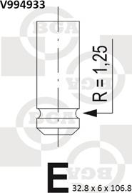 BGA V994933 - Ulazni ventil parts5.com