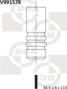 BGA V991578 - Outlet valve parts5.com