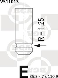 BGA V511013 - Imuventtiili parts5.com