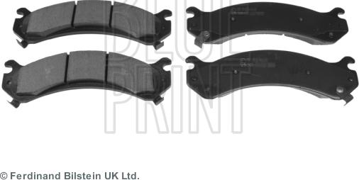 Blue Print ADA104246 - Brake Pad Set, disc brake parts5.com