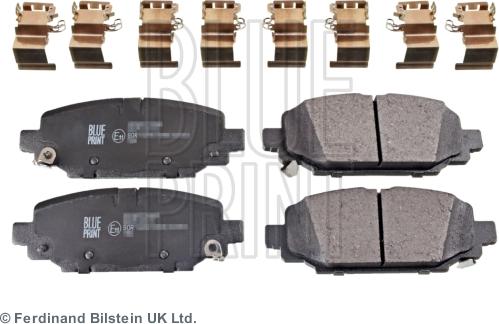 Blue Print ADA104284 - Juego de pastillas de freno parts5.com
