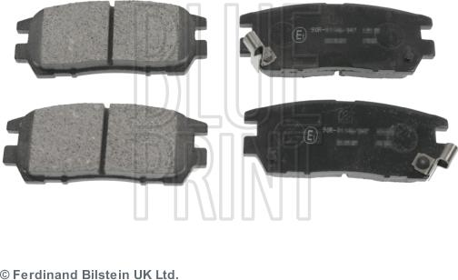 Blue Print ADC44243 - Brake Pad Set, disc brake parts5.com