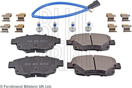 Blue Print ADF124221 - Set placute frana,frana disc parts5.com