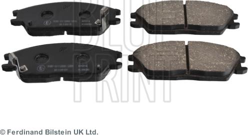 Blue Print ADG04202 - Set placute frana,frana disc parts5.com