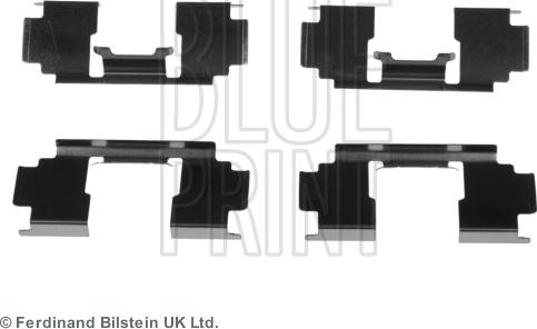 Blue Print ADH248603 - Set accesorii, placute frana parts5.com