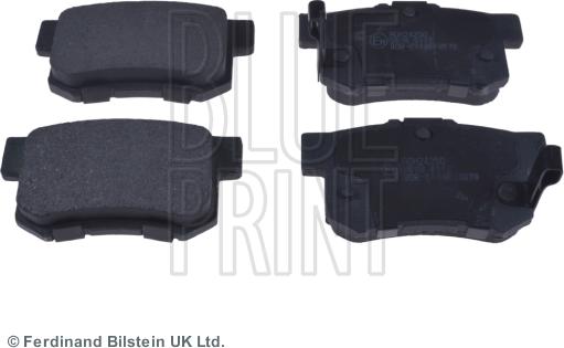 Blue Print ADH24250 - Brake Pad Set, disc brake parts5.com