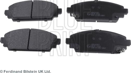 Blue Print ADH24267 - Brake Pad Set, disc brake parts5.com