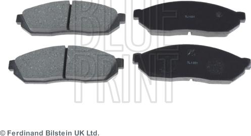 Blue Print ADH24205 - Brake Pad Set, disc brake parts5.com