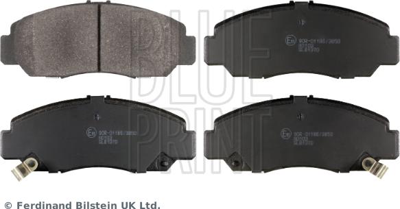 Blue Print ADH24283 - Brake Pad Set, disc brake parts5.com