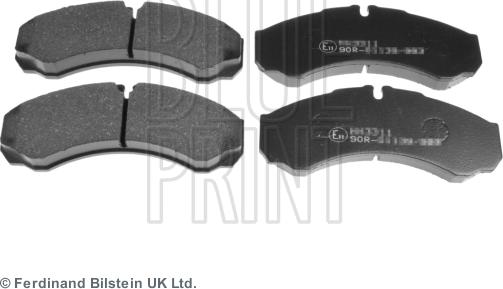 Blue Print ADN142153 - Brake Pad Set, disc brake parts5.com