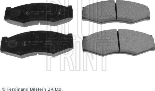 Blue Print ADN142109 - Brake Pad Set, disc brake parts5.com