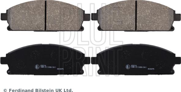 Blue Print ADN142115 - Brake Pad Set, disc brake parts5.com