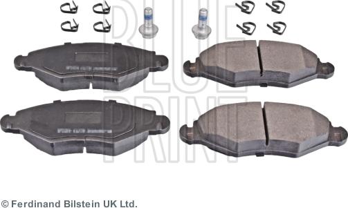 Blue Print ADP154217 - Juego de pastillas de freno parts5.com