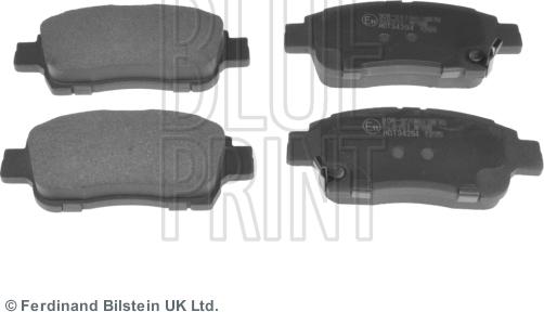 Blue Print ADT34294 - Set placute frana,frana disc parts5.com