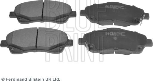 Blue Print ADT342141 - Fren balata seti, diskli fren parts5.com