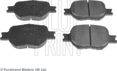 Blue Print ADT342112 - Brake Pad Set, disc brake parts5.com