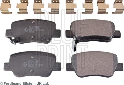 Blue Print ADT342183 - Brake Pad Set, disc brake parts5.com