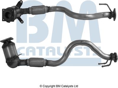 BM Catalysts BM91519H - Katalizatör parts5.com