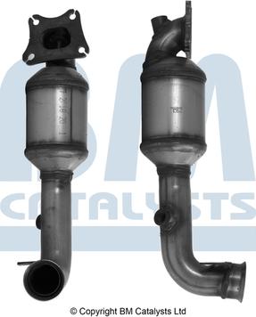 BM Catalysts BM91784H - Catalytic Converter parts5.com