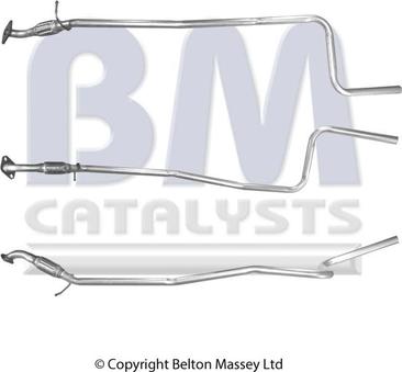 BM Catalysts BM50243 - Tubo de escape parts5.com