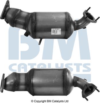 BM Catalysts BM11612H - Filter sadzí / pevných častíc výfukového systému parts5.com