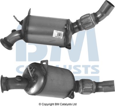 BM Catalysts BM11050H - Φίλτρο σωματιδίων / κάπνας, σύστημα απαγωγής καυσαερίων parts5.com