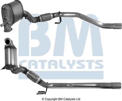 BM Catalysts BM11150 - Filtro hollín / partículas, sistema escape parts5.com
