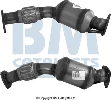 BM Catalysts BM80021H - Katalizátor parts5.com