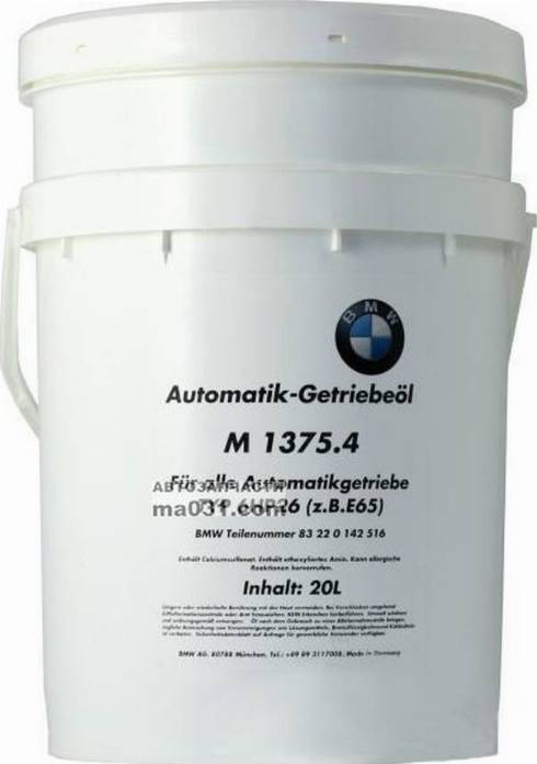 BMW 83 22 0 142 516 - Aceite para transmisión automática parts5.com