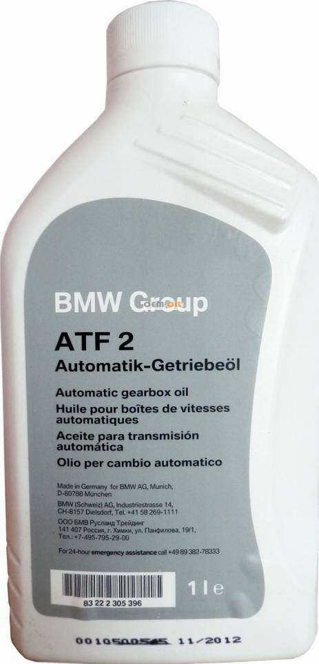 BMW 83 22 2 305 396 - Λάδι αυτόματου κιβωτίου ταχυτήτων parts5.com