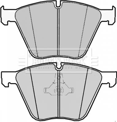 HITEC H 1586 - Juego de pastillas de freno parts5.com