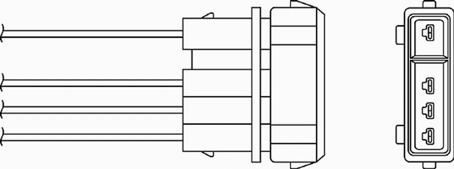 BorgWarner (BERU) 0 824 010 045 - Ламбда-сонда parts5.com