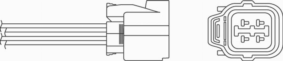 BorgWarner (BERU) 0824010154 - Lambda sonda parts5.com