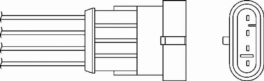 BorgWarner (BERU) 0 824 010 310 - Lambda sonda parts5.com
