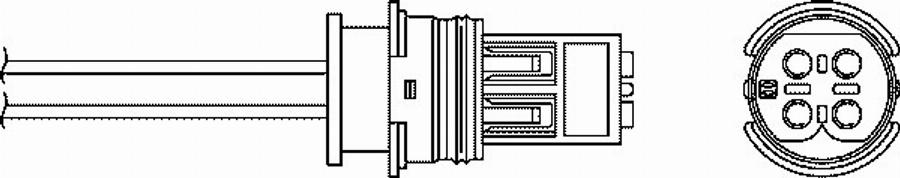 BorgWarner (BERU) 0 824 010 326 - Lambda-sonda parts5.com