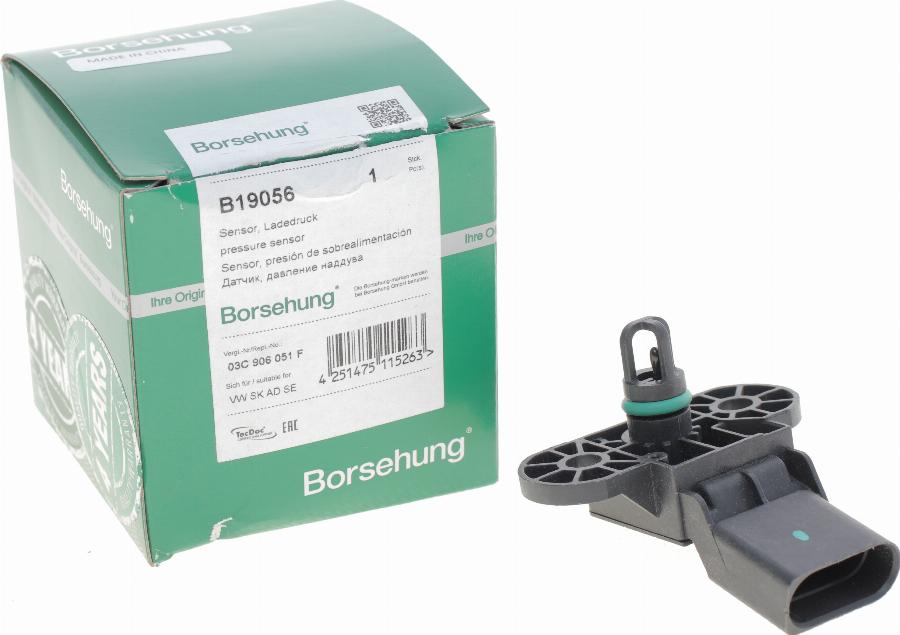 Borsehung B19056 - Sensör, şarj basıncı parts5.com