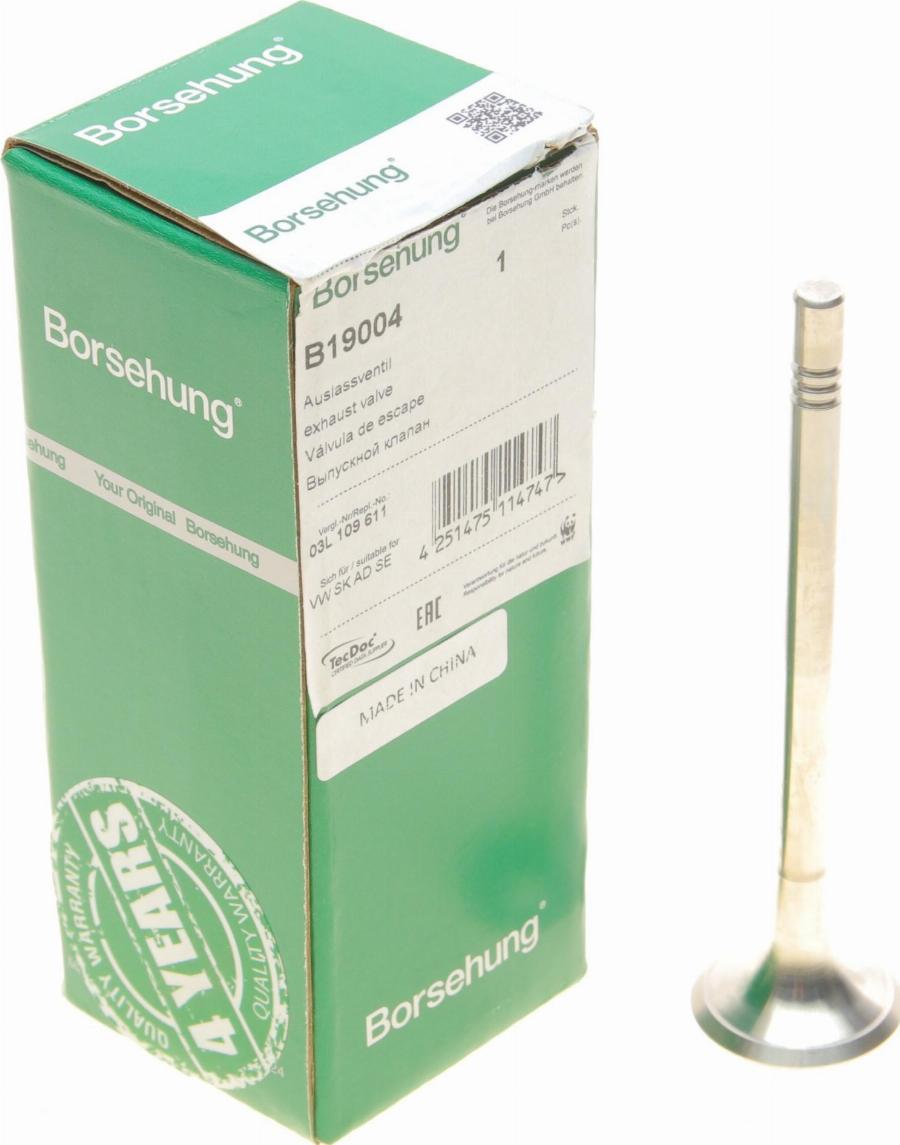 Borsehung B19004 - Supapa evacuare parts5.com