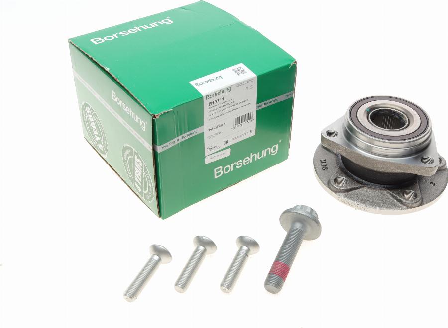 Borsehung B19311 - Zestaw łożysk koła parts5.com