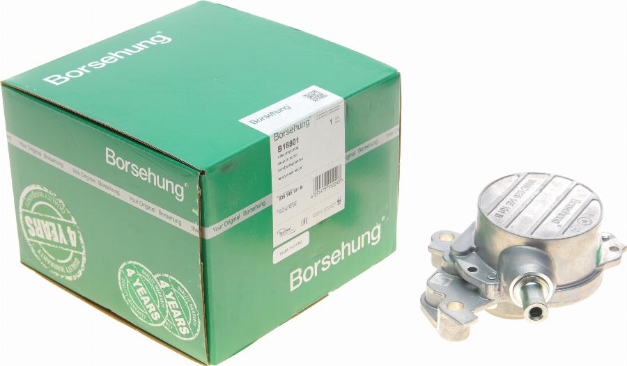 Borsehung B18801 - Vacuum Pump, braking system parts5.com